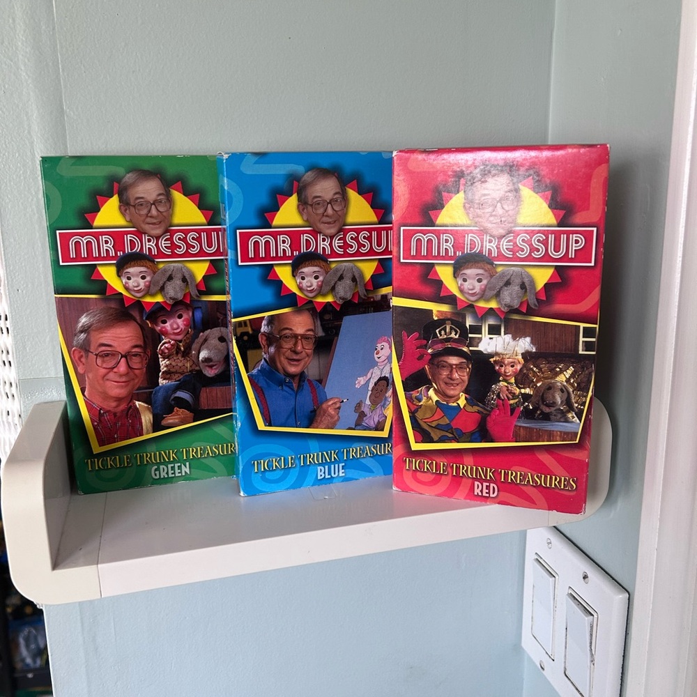 Mr. Dressup Tickle Trunk Treasures VHS Set